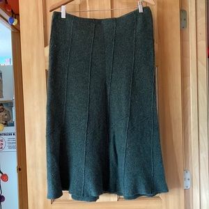 💚J. Jill Green Skirt
